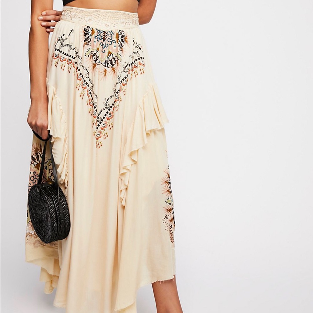 FP Beautiful Flowy Skirt